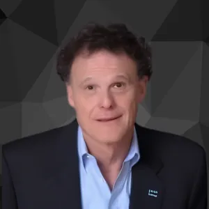 Smiling middle-aged man in suit headshot